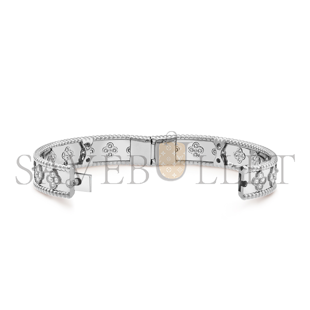 VAN CLEEF PERLÉE CLOVERS BRACELET, SMALL MODEL VCARP3O300